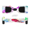 The Vibrant Neon Vector Butterflies Full-Body Skin Set for the Smart Drifting SuperCharged iiRov HoverBoard