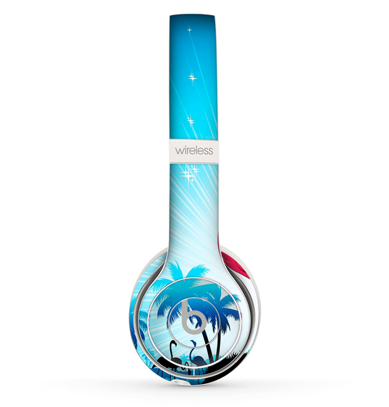 The Vibrant Pelican Scenery Skin Set for the Beats by Dre Solo 2 Wireless Headphones