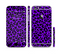 The Vibrant Violet Leopard Print Sectioned Skin Series for the Apple iPhone 6/6s Plus