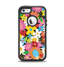 The Vibrant vector Flower Petals Apple iPhone 5-5s Otterbox Defender Case Skin Set