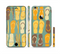 The Vinatge Blue & Yellow Flip-Flops Sectioned Skin Series for the Apple iPhone 6/6s