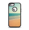 The Vintage Beach Scene Apple iPhone 5-5s Otterbox Defender Case Skin Set
