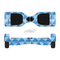 The Vintage Blue Striped Triangular Pattern V4 Full-Body Skin Set for the Smart Drifting SuperCharged iiRov HoverBoard