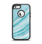 The Vintage Blue Swirled Apple iPhone 5-5s Otterbox Defender Case Skin Set