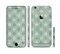 The Vintage Blue & Tan Circles Sectioned Skin Series for the Apple iPhone 6/6s Plus