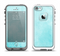 The Vintage Blue Textured Surface Apple iPhone 5-5s LifeProof Fre Case Skin Set