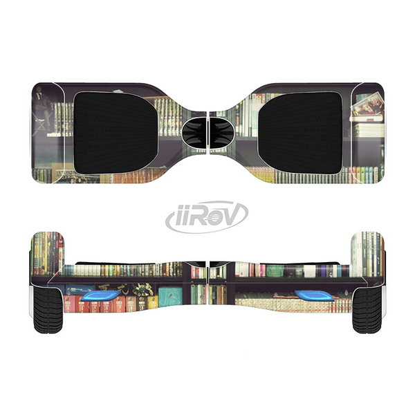 The Vintage Bookcase V2 Full-Body Skin Set for the Smart Drifting SuperCharged iiRov HoverBoard