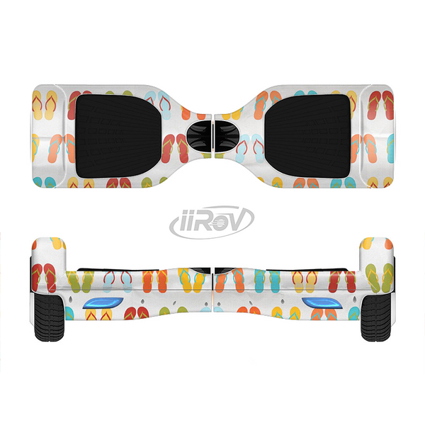 The Vintage Flip-Flops Full-Body Skin Set for the Smart Drifting SuperCharged iiRov HoverBoard