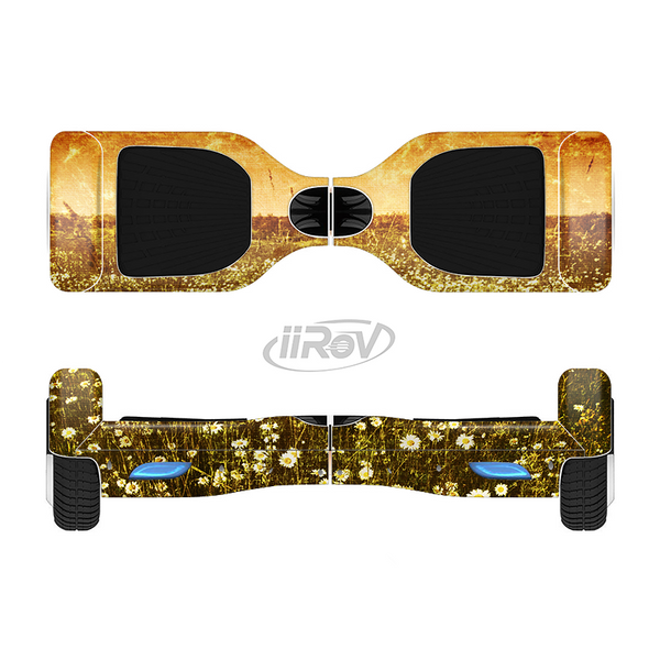 The Vintage Glowing Orange Field Full-Body Skin Set for the Smart Drifting SuperCharged iiRov HoverBoard