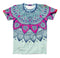 The Vintage Mandala ink-Fuzed Unisex All Over Full-Printed Fitted Tee Shirt