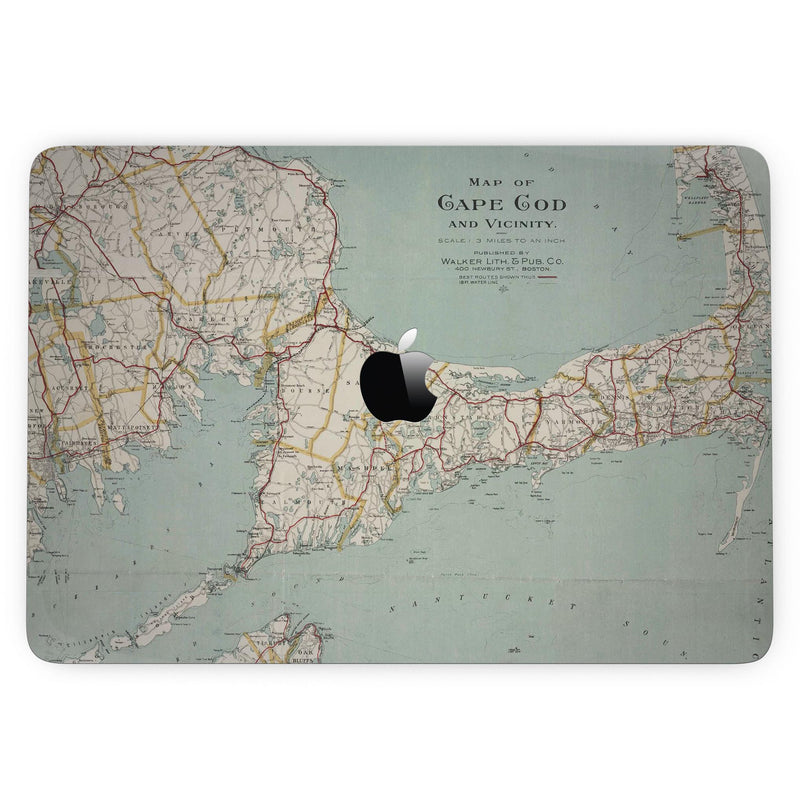 MacBook Pro with Touch Bar Skin Kit - The_Vintage_Map_of_Cape_Cod_-MacBook_13_Touch_V3.jpg?