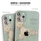 The Vintage Map of Cape Cod  - Skin-Kit compatible with the Apple iPhone 12, 12 Pro Max, 12 Mini, 11 Pro or 11 Pro Max (All iPhones Available)