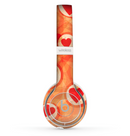 The Vintage Subtle Red and Orange Hearts Skin Set for the Beats by Dre Solo 2 Wireless Headphones