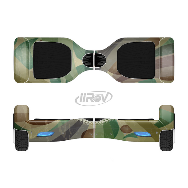 The Vintage Swirled Stripes with Name Tag Full-Body Skin Set for the Smart Drifting SuperCharged iiRov HoverBoard