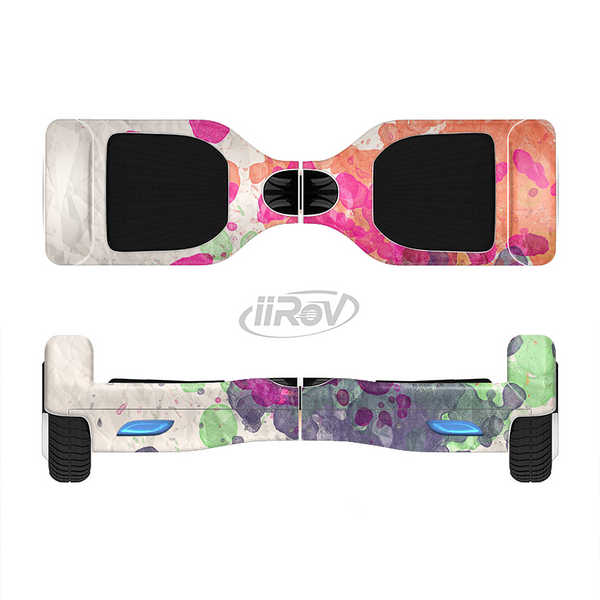 The Vintage WaterColor Droplets Full-Body Skin Set for the Smart Drifting SuperCharged iiRov HoverBoard