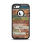 The Vintage Wood Planks Apple iPhone 5-5s Otterbox Defender Case Skin Set