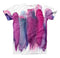 The Violet Mixed Watercolor ink-Fuzed Unisex All Over Full-Printed Fitted Tee Shirt