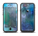 The Vivid Blue Sagging Painted Surface Apple iPhone 6/6s LifeProof Fre Case Skin Set