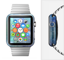 The Vivid Blue Sagging Painted Surface Full-Body Skin Set for the Apple Watch