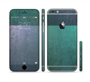 The Vivid Emerald Green Sponge Texture Sectioned Skin Series for the Apple iPhone 6/6s