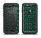The Vivid Green Crocodile Skin Apple iPhone 6/6s LifeProof Fre Case Skin Set