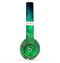 The Vivid Green Sagging Painted Surface Skin Set for the Beats by Dre Solo 2 Wireless Headphones