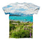 The Vivid Paradise ink-Fuzed Unisex All Over Full-Printed Fitted Tee Shirt