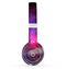 The Vivid Pink Galaxy Lights Skin Set for the Beats by Dre Solo 2 Wireless Headphones