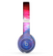 The Vivid Pink and Blue Space Skin Set for the Beats by Dre Solo 2 Wireless Headphones