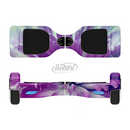The Vivid Purple Flower Full-Body Skin Set for the Smart Drifting SuperCharged iiRov HoverBoard