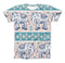 The Walking Sacred Elephant Pattern V2 ink-Fuzed Unisex All Over Full-Printed Fitted Tee Shirt