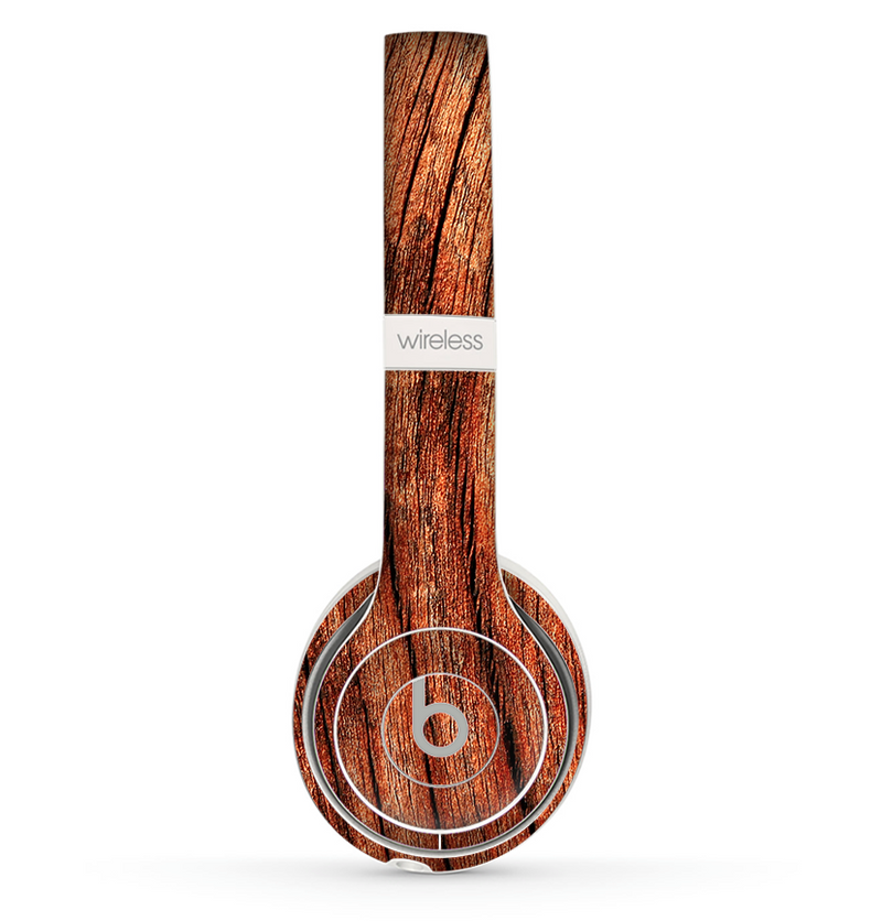 The Warped Wood Skin Set for the Beats by Dre Solo 2 Wireless Headphones