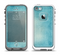 The WaterColor Blue Texture Panel Apple iPhone 5-5s LifeProof Fre Case Skin Set