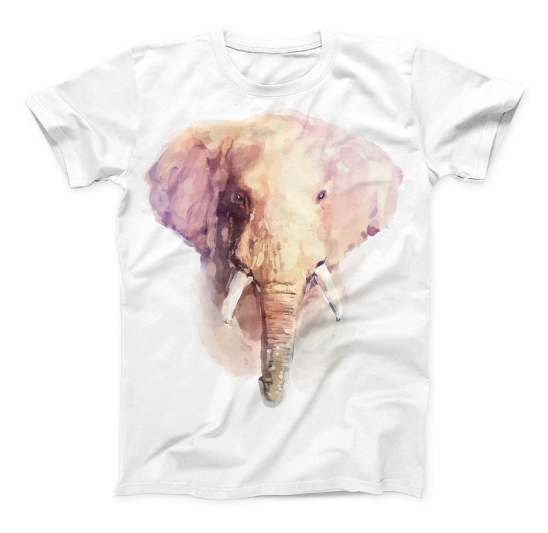 The Watercolor Animal Set ink-Fuzed Unisex All Over Full-Printed Fitted Tee Shirt