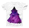 The Watercolor Evergreen Tree ink-Fuzed Unisex All Over Full-Printed Fitted Tee Shirt