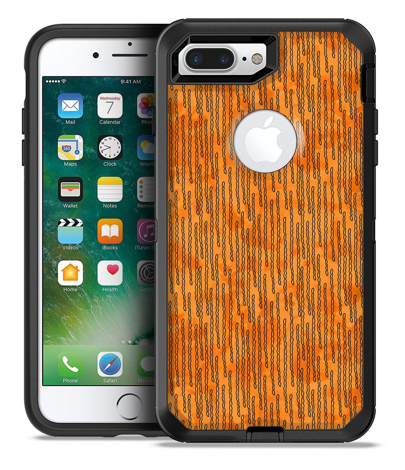 The Watercolor Grunge Surface Under a Microscope - iPhone 7 or 7 Plus Commuter Case Skin Kit