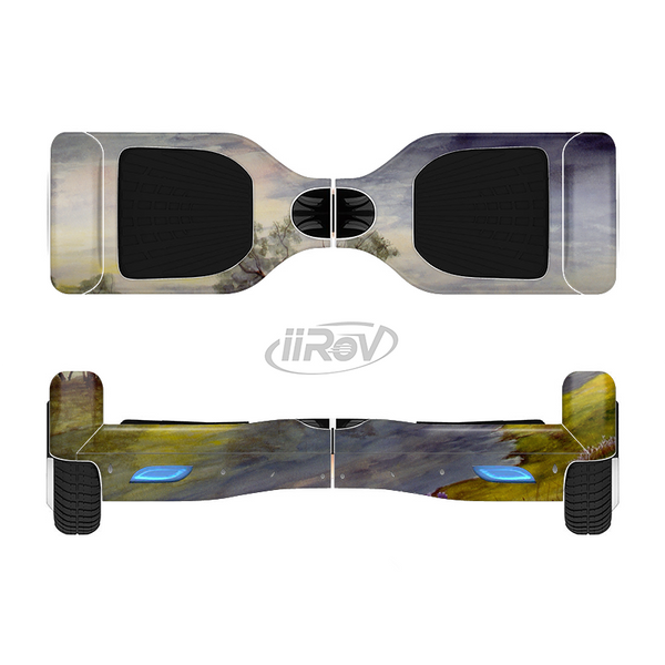 The Watercolor River Scenery Full-Body Skin Set for the Smart Drifting SuperCharged iiRov HoverBoard