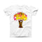 The Watercolor Splattered Tree ink-Fuzed Front Spot Graphic Unisex Soft-Fitted Tee Shirt
