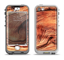 The Wavy Bright Wood Knot Apple iPhone 5-5s LifeProof Nuud Case Skin Set