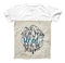 The We Were Born to be Real ink-Fuzed Unisex All Over Full-Printed Fitted Tee Shirt
