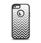 The White & Gradient Sharp Chevron Apple iPhone 5-5s Otterbox Defender Case Skin Set