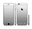 The White & Gradient Sharp Chevron Sectioned Skin Series for the Apple iPhone 6/6s Plus