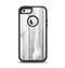 The White & Gray Wood Planks Apple iPhone 5-5s Otterbox Defender Case Skin Set