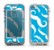 The White Mustaches with blue background Apple iPhone 5-5s LifeProof Nuud Case Skin Set