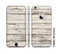 The White Painted Aged Wood Planks Sectioned Skin Series for the Apple iPhone 6/6s