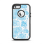 The White and Blue Raining Yarn Clouds Apple iPhone 5-5s Otterbox Defender Case Skin Set