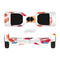 The White with Colored Pucker Lip Prints Full-Body Skin Set for the Smart Drifting SuperCharged iiRov HoverBoard