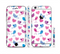 The White with Pink & Blue Vector Tweety Birds Sectioned Skin Series for the Apple iPhone 6/6s Plus