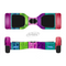 The Wide Neon Wood Planks Full-Body Skin Set for the Smart Drifting SuperCharged iiRov HoverBoard