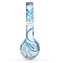 The Wild Blue Swirly Vector Water Pattern Skin Set for the Beats by Dre Solo 2 Wireless Headphones
